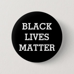 Badge Rond 5 Cm La vie noire importe