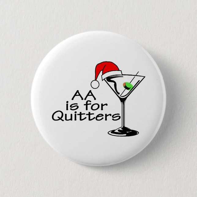 Badge Rond 5 Cm L'aa est pour des renonceurs (Devant)