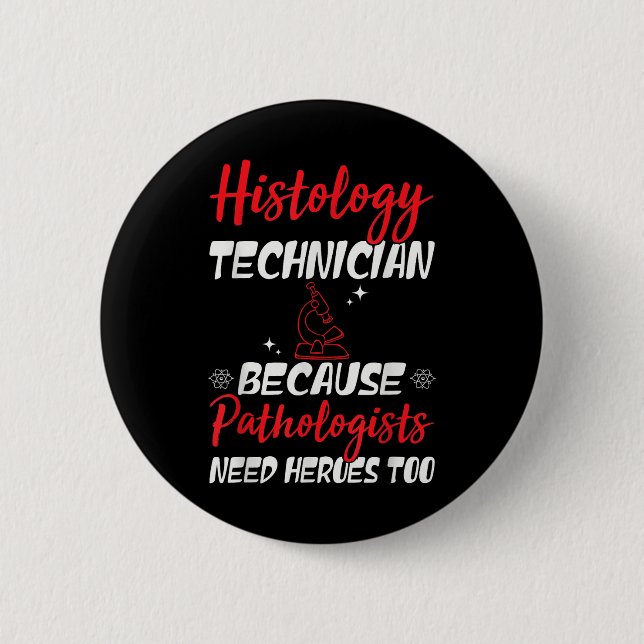 Badge Rond 5 Cm Lab Week 2025 Funny Histology Tech Laborat Médical (Devant)