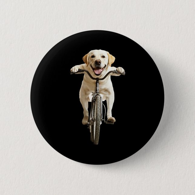 Badge Rond 5 Cm Labrador Retriever    (Devant)