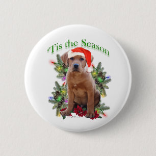 Badge Rond 5 Cm Labrador Retriever Puppy 'Tis the.. - Bouton