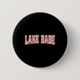 Badge Rond 5 Cm Lac Babe Life Vacances d'été Plage