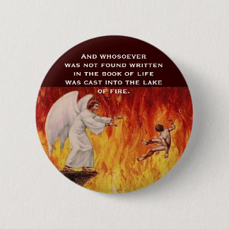 Badge Rond 5 Cm Lac du feu