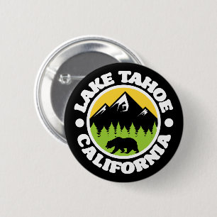 Badge Rond 5 Cm Lac Tahoe, Californie