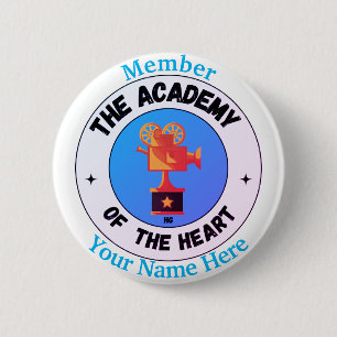 Badge Rond 5 Cm L'Académie du Coeur