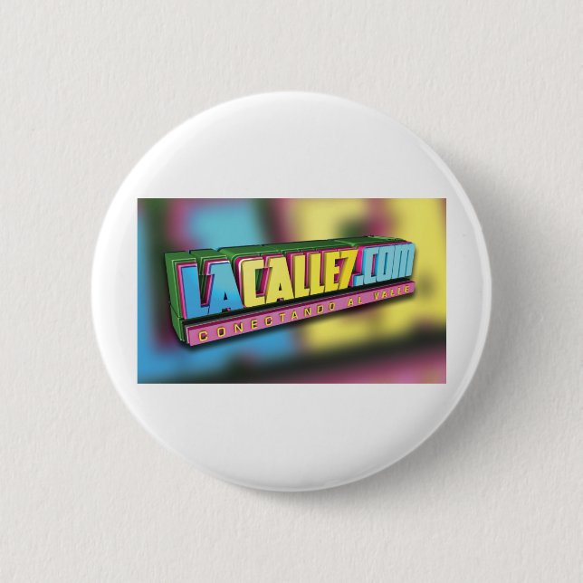 Badge Rond 5 Cm LaCalle7.com (Devant)