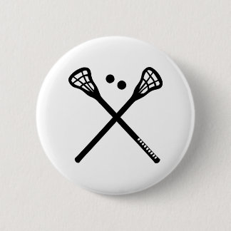 Badge Rond 5 Cm Lacrosse