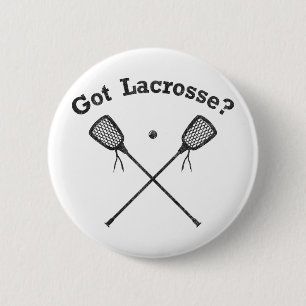 Badge Rond 5 Cm Lacrosse obtenue