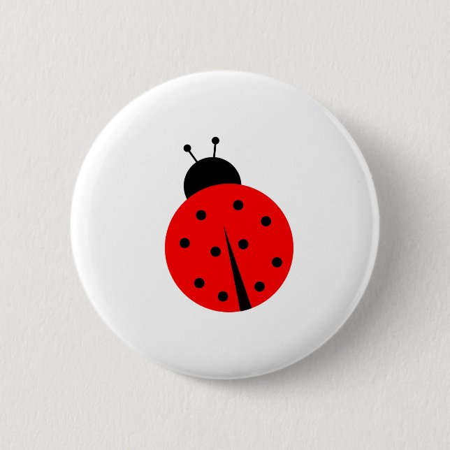 Badge Rond 5 Cm Ladiebug (Devant)