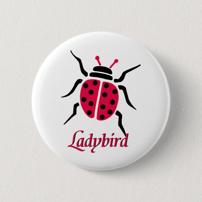 Badge Rond 5 Cm Ladybird (Devant)