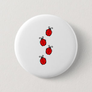 Badge Rond 5 Cm LadyBug Office Accueil Personnaliser Destiny Desti