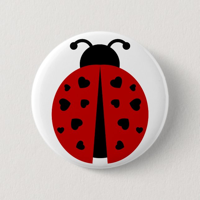 Badge Rond 5 Cm ladybugz. (Devant)