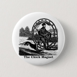Badge Rond 5 Cm L'aimant de poussin