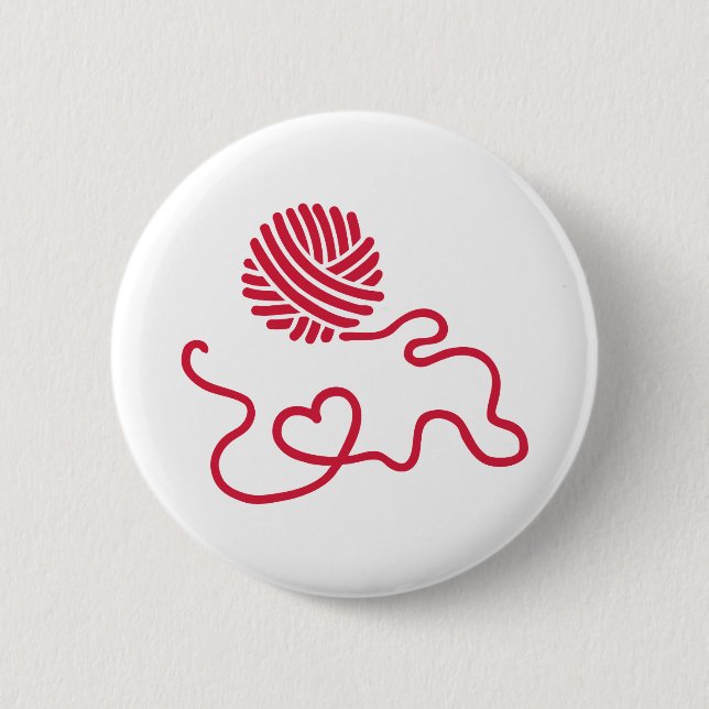 Badge Rond 5 Cm Laine (Devant)