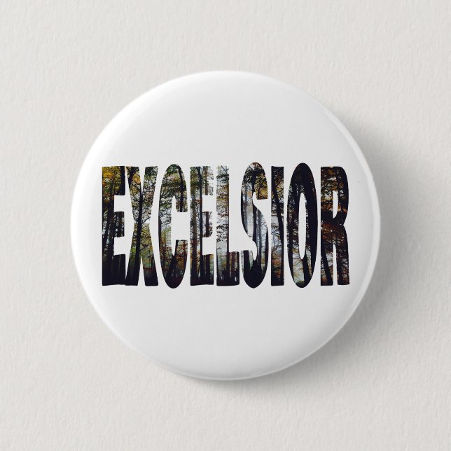 Badge Rond 5 Cm Laine de bois (Devant)