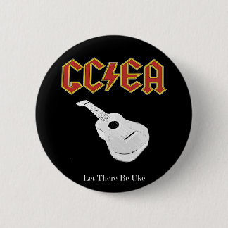 Badge Rond 5 Cm Laissé il y ait uke