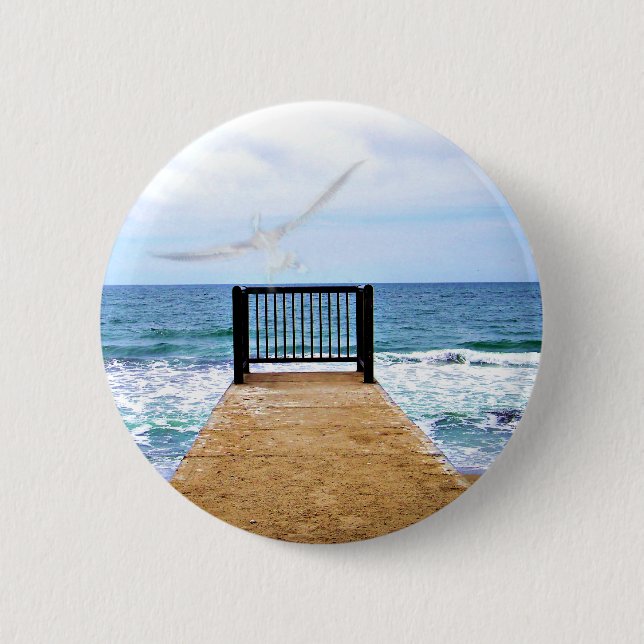 Badge Rond 5 Cm Laisser Go_ (Devant)