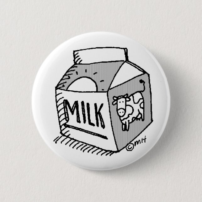 Badge Rond 5 Cm lait (Devant)