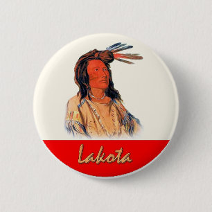 Badge Rond 5 Cm Lakota