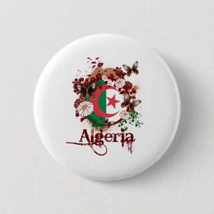 Badge Rond 5 Cm L'Algérie