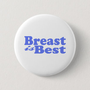 Badge Rond 5 Cm (L'allaitement est le meilleur pour bébé!