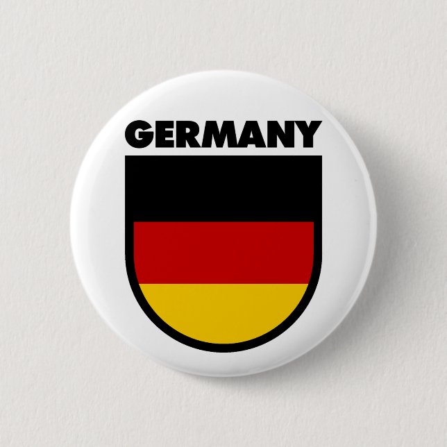 Badge Rond 5 Cm L'Allemagne (Devant)