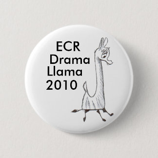 Badge Rond 5 Cm Lama 2010 de drame de caisse enregistreuse
