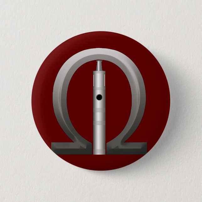 Badge Rond 5 Cm L'amant d'OHM (Devant)
