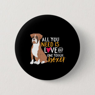 Badge Rond 5 Cm L'amant mignon drôle tout de chiot que vous avez
