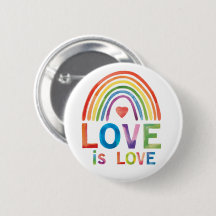 "L'amour est l'amour" Couleurs vives Arc-en-ciel F