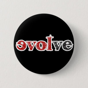 Badge Rond 5 Cm L'amour évolue