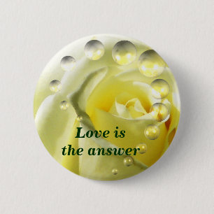 Badge Rond 5 Cm L'amour perpétuel_