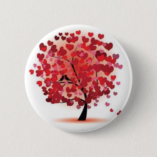 Badge Rond 5 Cm L'amour se développe (Devant)