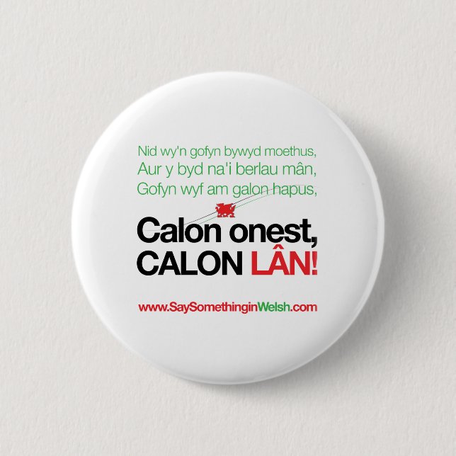 Badge Rond 5 Cm LAN de Calon (Devant)