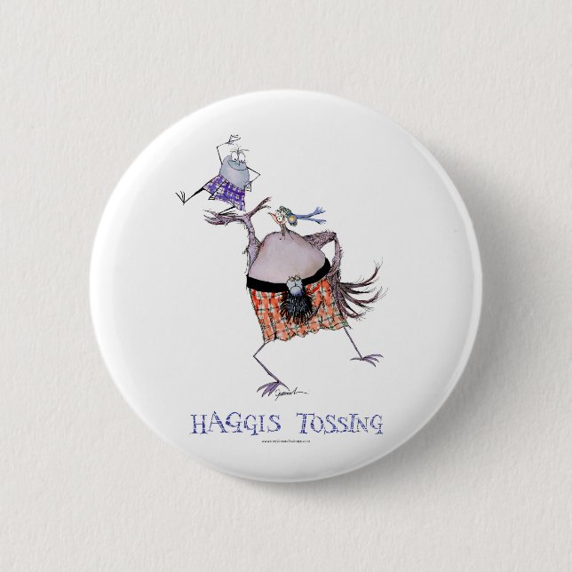 Badge Rond 5 Cm lancement des haggis (Devant)