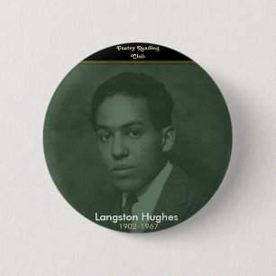 Badge Rond 5 Cm Langston Hughes