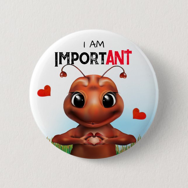 Badge Rond 5 Cm Langue des signes (Devant)