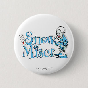 Badge Rond 5 Cm L'ANNÉE SANS SANTA CLAUS™   Snow Miser
