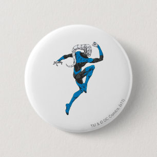 Badge Rond 5 Cm Lanterne bleue 1
