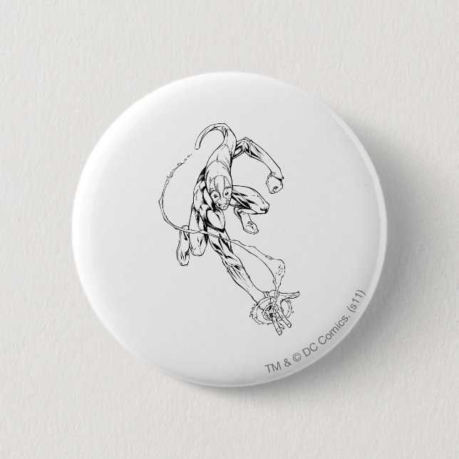 Badge Rond 5 Cm Lanterne bleue 9 (Devant)