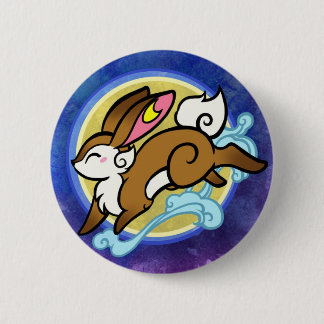 Badge Rond 5 Cm lapin