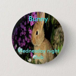 Badge Rond 5 Cm Lapin