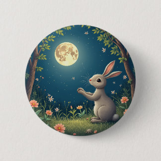 Badge Rond 5 Cm lapin chuseok