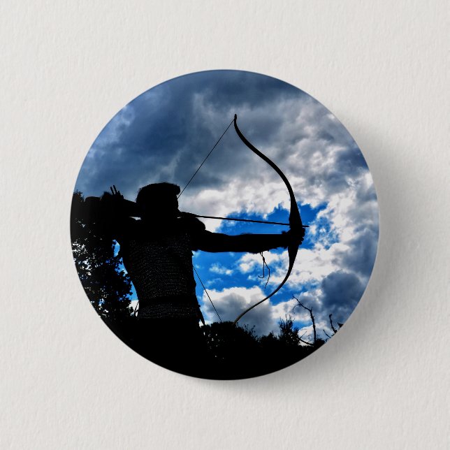 Badge Rond 5 Cm L'archer (Devant)