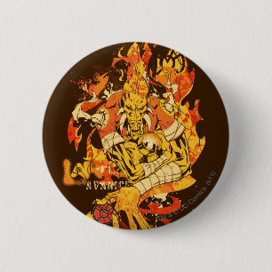 Badge Rond 5 Cm Larfleeze - Agent Orange 10