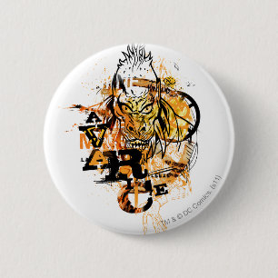 Badge Rond 5 Cm Larfleeze - Agent Orange 11