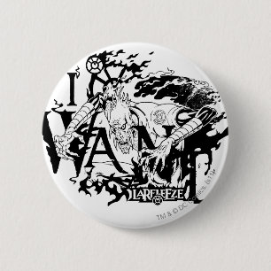 Badge Rond 5 Cm Larfleeze - Agent Orange 13