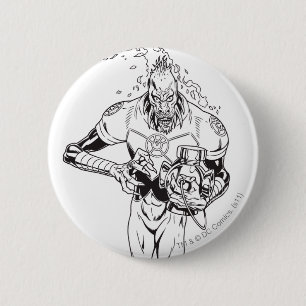 Badge Rond 5 Cm Larfleeze - Agent Orange 6