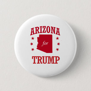 BADGE ROND 5 CM L'ARIZONA POUR DONALD TRUMP