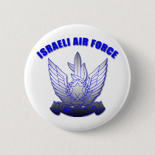 Badge Rond 5 Cm L'Armée de l'Air israélienne